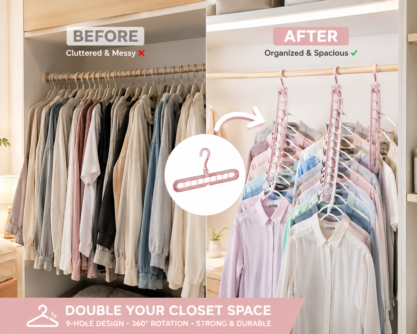 Hango360™ Smart Closet Hanger